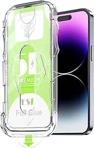 MADNOVA Apple iPhone 17 İle Uyumlu Hizalama Aparatlı ve Takılırken Cam Altında Toz Bırakmaz Darbelere Karşı Ekstra Güçlü Ekran Koruyucu Cam