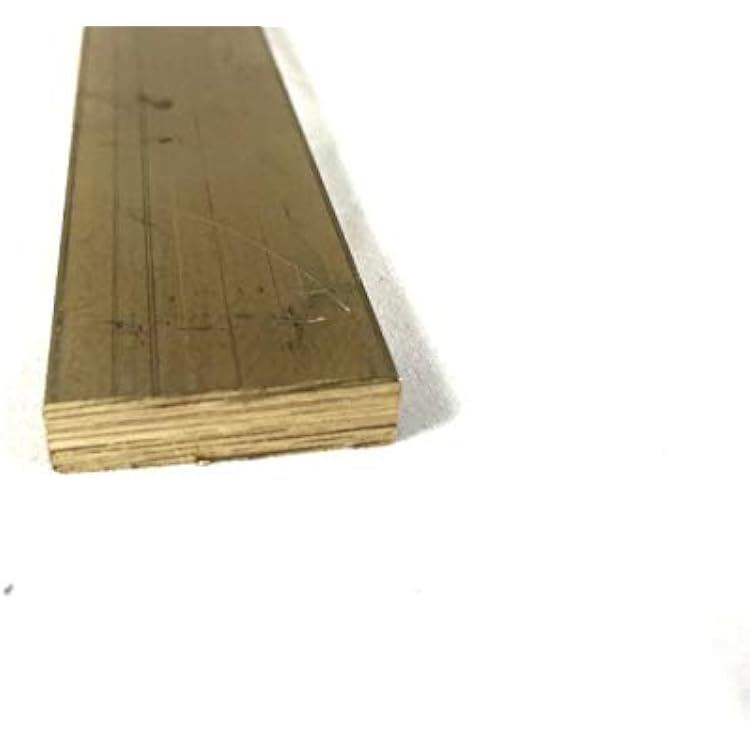 Brass Flat Bar Stock 14 x 1 x 6 Knife Making handle bolster C360 Extruded