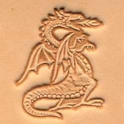 Tandy Leather 3D Dragon Stamp 88423-00