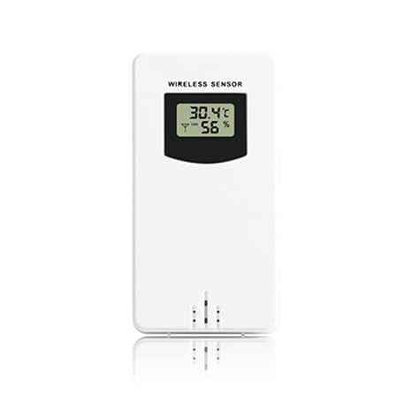 KETOTEK Indoor Outdoor Sensor Wireless Remote Humidity Temperature Sensor