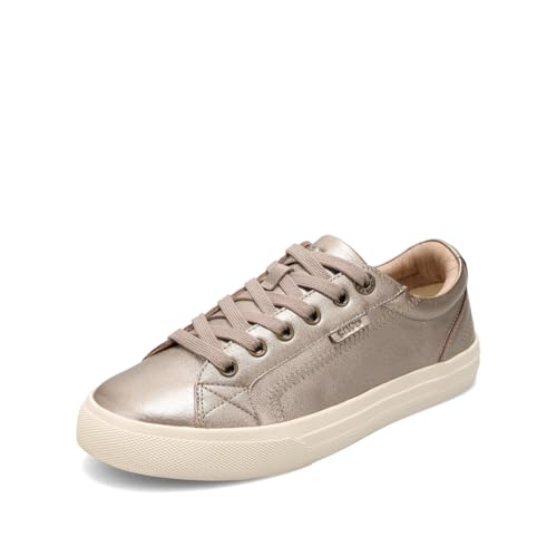 Taos Plim Soul Lux Womens Sneaker - Soft Premium Leather Lace Up Sneakers with All Day Walking Comfort and Support