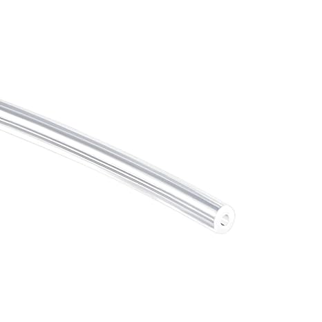 uxcell Silicone Tubing 3/32"(2mm) ID X 1/4"(6mm) OD 3.3ft(1m) Silicone Rubber Tube Air Hose Water Pipe for Pump Transfer Clear