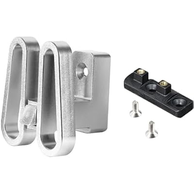 Folding Bike Front Carrier Block Bracket for Brompton and For DAHON, Stable and Lightweight Frame Mount with One Click and Easy Disassembly
