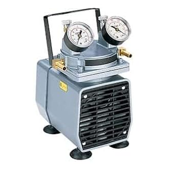 Cole-Parmer High-Capacity Vacuum Pump, No Gauges; 1.1 cfm, 24.0 (in) Hg, 220/240 VAC