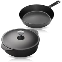 COOKLIFE 10 inch skillet + 5.5 qt dutch oven