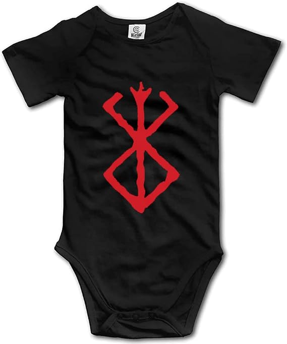Berserk Brand of Sacrifice Boy Girl Clothes Newborn Organic Short Sleeve Bodysuit