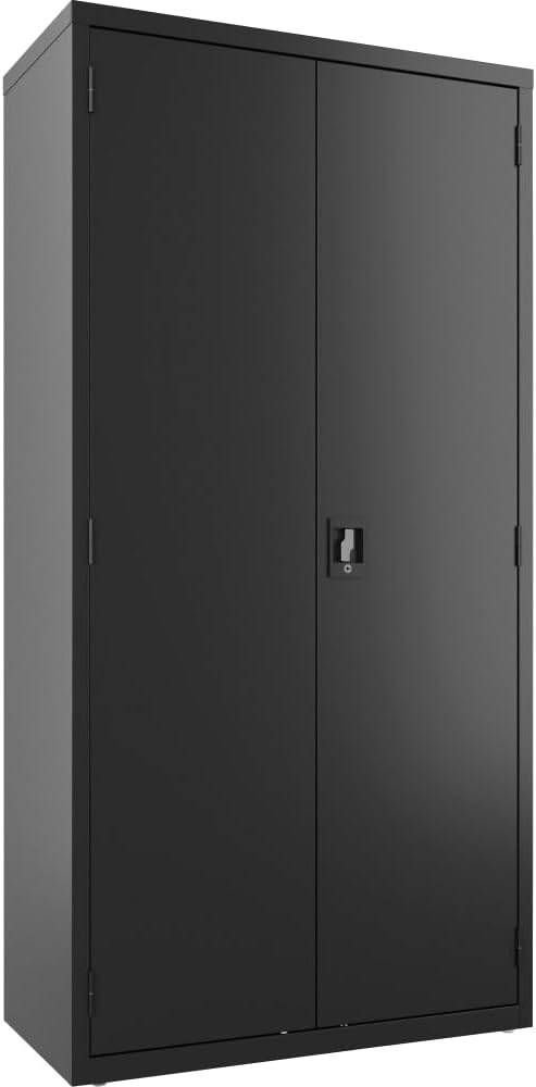 Lorell Steel Wardrobe Storage Cabinet