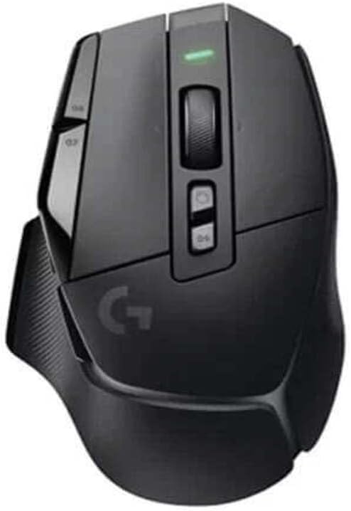 Logitech G502 X Lightspeed Wireless Gaming Mouse - Optical Mouse with LIGHTFORCE Hybrid Optical-Mechanical switches, Hero 25K Gaming Sensor, Compatible with PC/macOS/Windows - Black