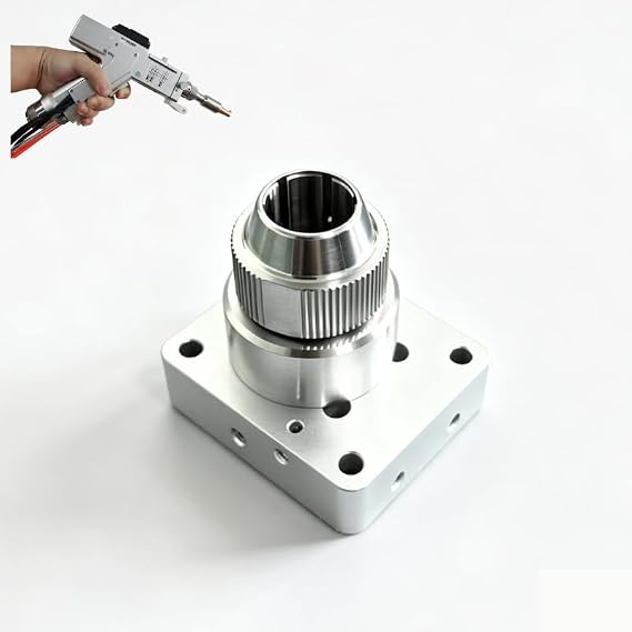 Au3tech HW970 Laser Welding Accessories Nozzle Bottom Pipe Protective Focus Reflective Lens HW960 970 Handhead Weld Head Parts (Four-piece jaw set (6 jaws))