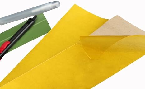 Lamin-x Universal Yellow Fog Light Tint Film Covers (2-4 inch x 8 inch)