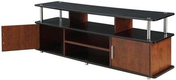 Convenience Concepts Designs2Go 60" Monterey TV Stand, Cherry / Black