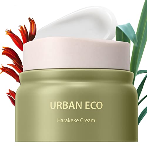 THESAEM Urban Eco Harakeke Cream 1.69oz. Vegan Face Moisturizer with Harakeke Extracts and Hyaluronic Acid - Soft Melting Texture Facial Cream for Hydration and Intense Nourishment