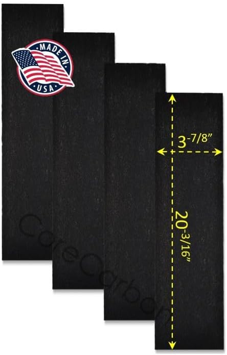 4-Pack Carbon Pre-Filter Designed to Fit Honeywell Quiet Clean