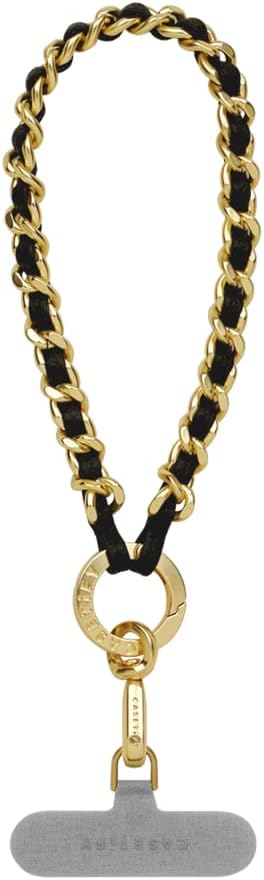 CASETiFY Pebbled Wrist Strap - Black
