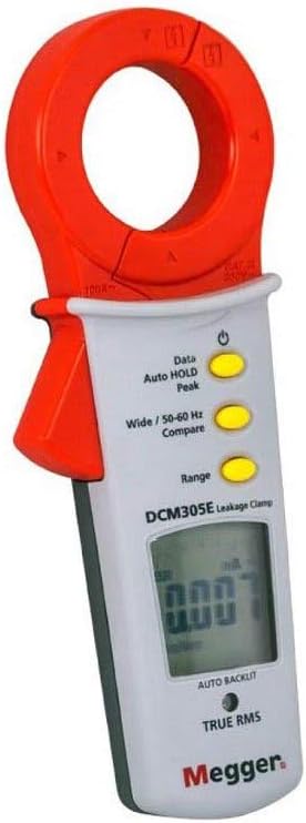 Megger DCM305E Current Clamp Digital CAT III 300 V