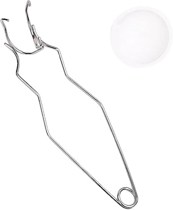 Quartzs Melting Crucible Set Whip Tongs Metal Molding Supplies Gold Melting Small Crucible Suitable for Jewelry Gold Silver Smelting Tools