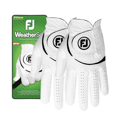 FootJoy Mens WeatherSof 2-Pack Golf Glove