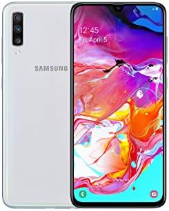 Samsung Galaxy A70 SM-A705FDS, Dual-SIM 4G LTE, International Version No , 128GB ROM, 6GB RAM, White - GSM Unlocked