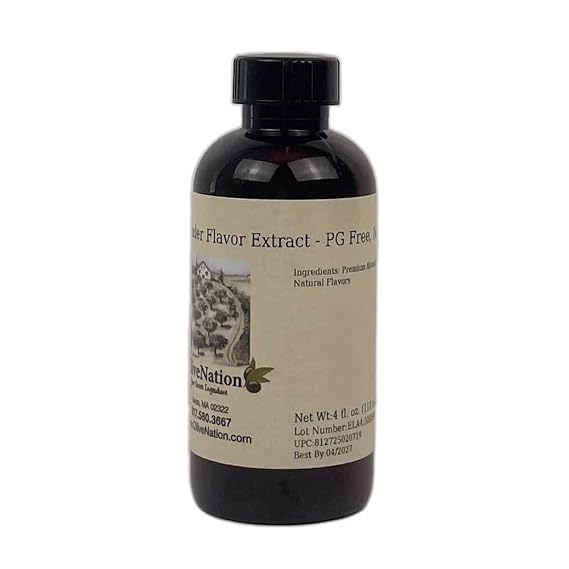 OliveNation Lavender Flavor Extract PG Free, Natural - 4 fl oz