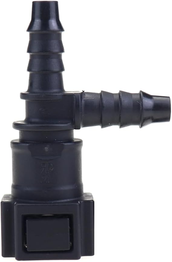 Fuel Line Quick Release Connector Hose Pipe Fitting Inch In SAE 6.30 & SAE 7.89mm & 9.49mm & 9.89m Fuel Line Quick Release Connectorm to 8mm (7.89 Female K 3-Way 1/4")