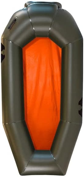 Uncharted Supply Co. Rapid Raft - Lightweight Inflatable Pack Raft for Survival, Emergency Prepardness, Fishing, and Camping