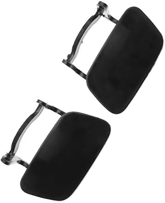 Pair Left and Right 8K09552758K0955276, Front Headlight Washer Nozzle Cover Cap, 2009-2012 Compatible with Audi A4 B8