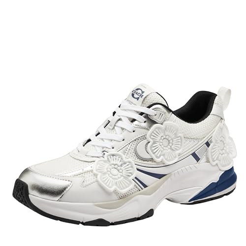 Coach Womens Mesh Sneaker with Tea Rose