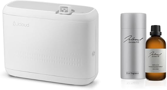 JCLOUD Smart Scent Air Machine & Miracle Essential Oils 100ML for Diffuser
