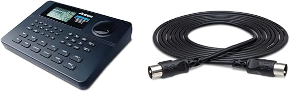 Alesis SR-16 Drum Machine + Hosa MIDI Cable