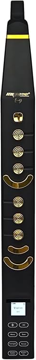 i9 Electric Saxophone, Digital Wind Instrument Synthesizer & EWI with 99 Tones, 2 Mouthpieces, 12 Keys, Dual Built-in Speakers, Headphone Jack, Ideal Gift for Adults - Black