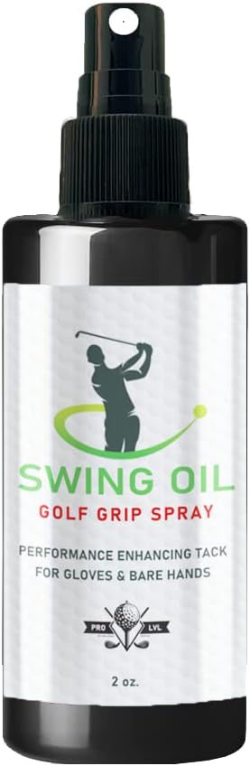 Swing Oil - Golf Grip Enhancer Spray - Golf Accessories