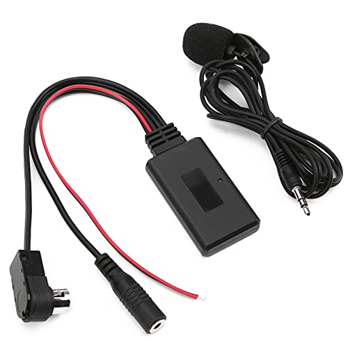 POCREATION Stable Data, Ai Net Bluetooth Bluetooth 5.0 Aux Cable Adapter with Microphone Handsfree Fit, for Cda 9857 Cda 9886 Cda 117