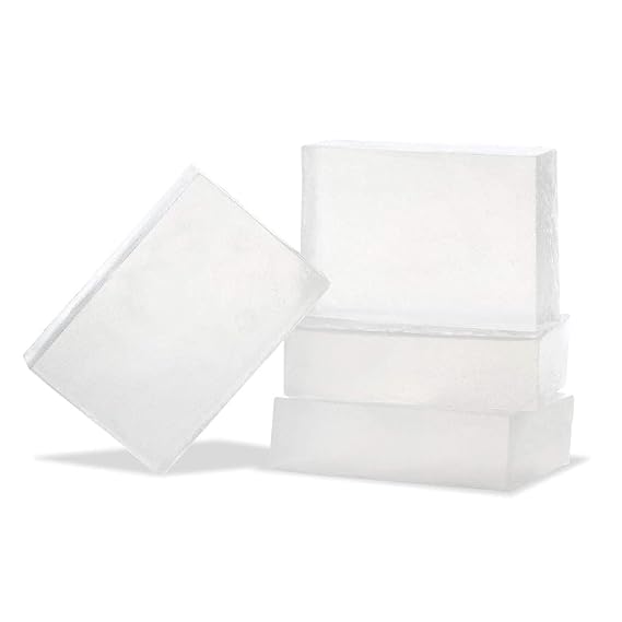 EarthWise Aromatics Clear Glycerin Soap Base - 2 lb - Easy to Melt and Pour - Moisturizing - DIY Handmade Soap