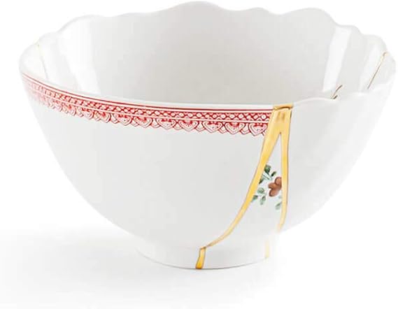 Seletti - KINTSUGI - Porcelain Bowl n1 cm 15,2