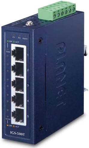 Planet IGS-500T 5-Port 10/100/1000T Gigabit Ethernet Switch