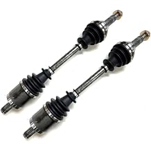 2 New DTA Front CV Axle Shafts Compatible With Club Car XRT1500, Carryall 294, some Bobcat 2200. Front Left and Right. Replaces OEM# 102865201