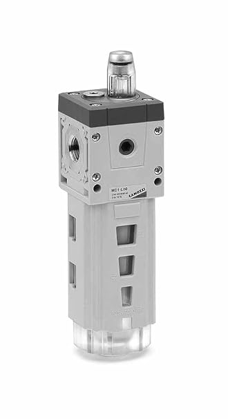 CAMOZZI MD1-L00 Lubricator, Oil Mist with Refill Valve, Ports: G1/4, Series MD