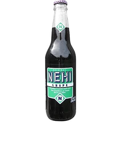 Nehi Grape Soda 12oz-long neck bottle