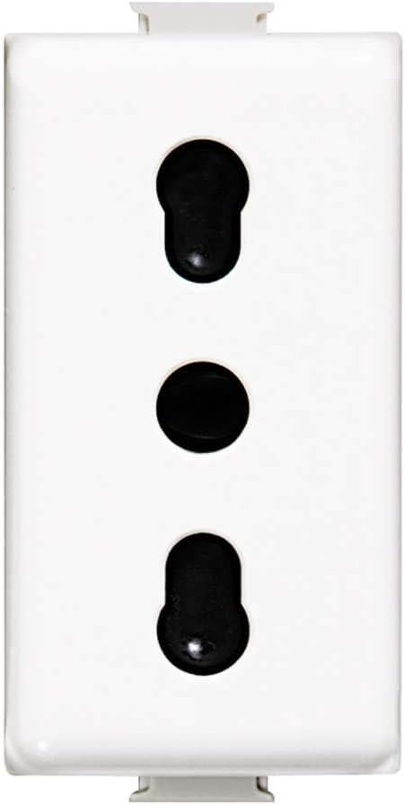 Bticino Matix SAM5180F Bracket and Frame 3-Way White 250 VoltsV