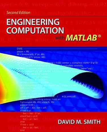 Engineering Computation With MATLAB