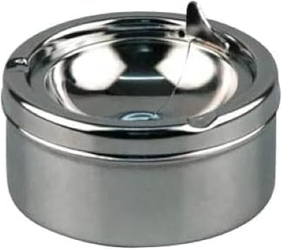 HA Tilting Ashtray ChromePolished Chrome 11 cm, 134 g