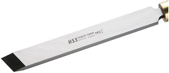 Robert Sorby 810 1-1/4 Inches Rectangular Skew Chisel HSS Unhandled NOT Sov. Compat.