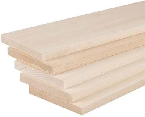 Bass Wood 3/8 X 3 x 24in (2) BWS3563 - Quantity is Listed in Parenthesis in Title