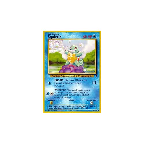Pokemon - Squirtle 95 - Legendary Collection