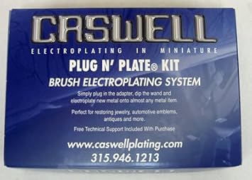 Caswell Plug N' Plate Nickel Kit