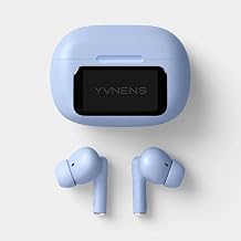 Wireless Earbuds Bluetooth Headphones with LED Digital Display Charging Case, Deep Bass, for iPhone and Android