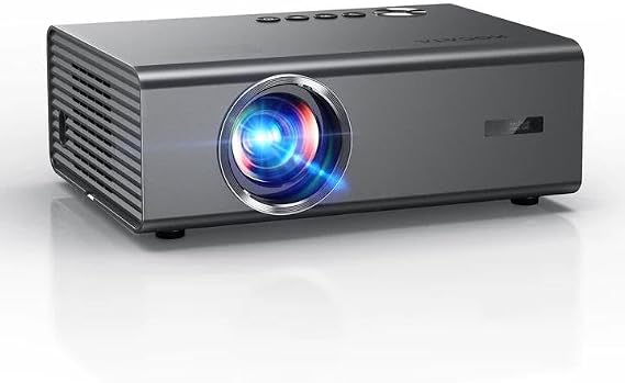 4K Smart Projector for Bedroom | 1200 ANSI, Compatible with Netflix & HDR10 | KOGATA AI Auto Focus, 6D Keystone, 100%–50% Zoom, WiFi 6 & Bluetooth 5.3 | Outdoor & Indoor Home Cinema Projectors
