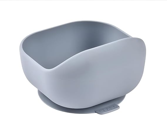 Beaba - Silicone Suction Bowl, Cloud