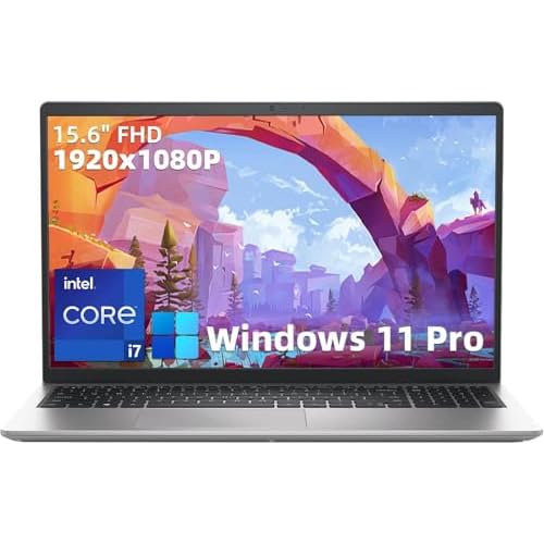 Dell Inspiron 15.6 FHD 3530 Business Laptop, i7 1355U, with Windows 11 Pro&Office Lifetime, Intel Iris Xe Graphics, Wi-Fi 6, Anti-Glare, LED-Backlit 16GB RAM | 1TB SSD