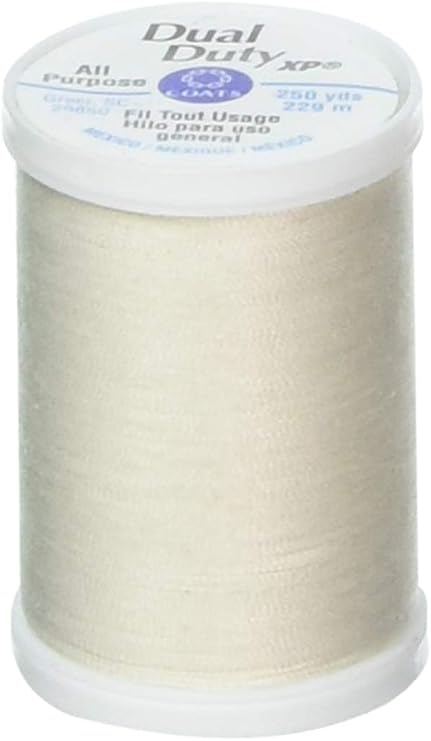 Coats Thread & Zippers S910-8010 Dual Duty XP General Purpose Thread, 250-Yard, Natural